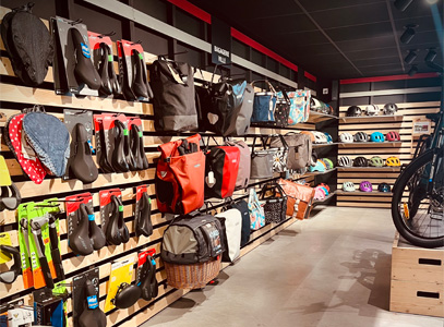 Intérieur magasin de vélos Béthune